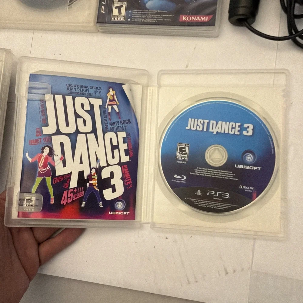 PS3 Sing Along/Karaoke/Dance Lot (5) Def Jam Rapstar The Beatles + Microphone